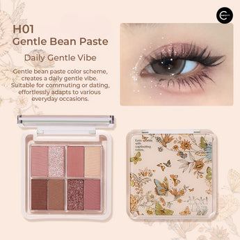 HOLD LIVE Butterfly Sheer Veil Eyeshadow Palette H04