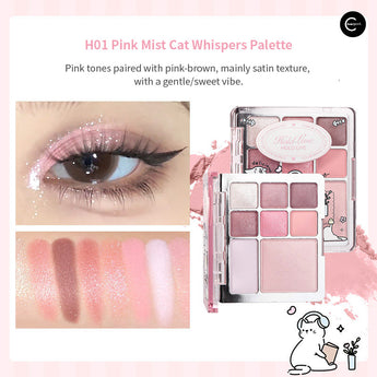 HOLD LIVE Happy Little Meow Mixed Powder Palette detail