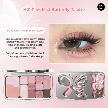 HOLD LIVE Misty Butterfly Shadow All-in-One Palette H04