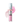 INTO YOU double-ended multi-use face makeup with panda-decorated cap and pink product, front view