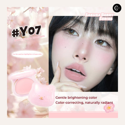 LEEMEMBER Lip & Cheek Dual-Use Cream Blush – Pink Series