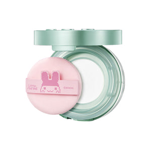 Little Ondine Tamagotchi Pixel Pals setting powder compact with pink puff, open front view