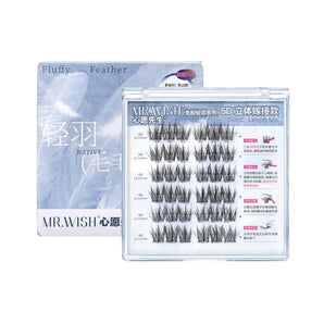 MR.WISH 5D Dimensional Light Feather Glueless Eyelashes style #01