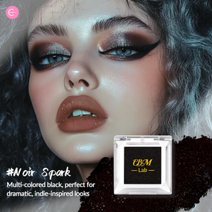 CBM LAB retro glam holiday limited Duochrome Eyeshadow Collection - #Noir Spark (US ONLY)