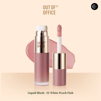 OUT OF OFFICE Liquid Blush Stick style Starry Glaze Pink