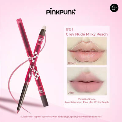 PINKPUNK Lip Liner & Brush 2-in-1