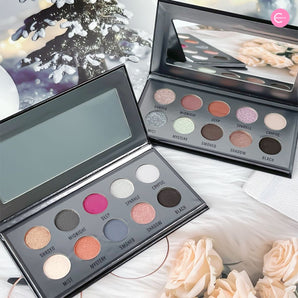 MAFFICK 10-Color Beauty Eyeshadow Palette