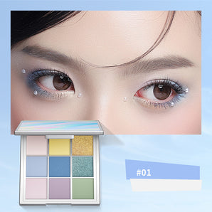 Shedella Dreamy Nine-Color Eyeshadow Palette