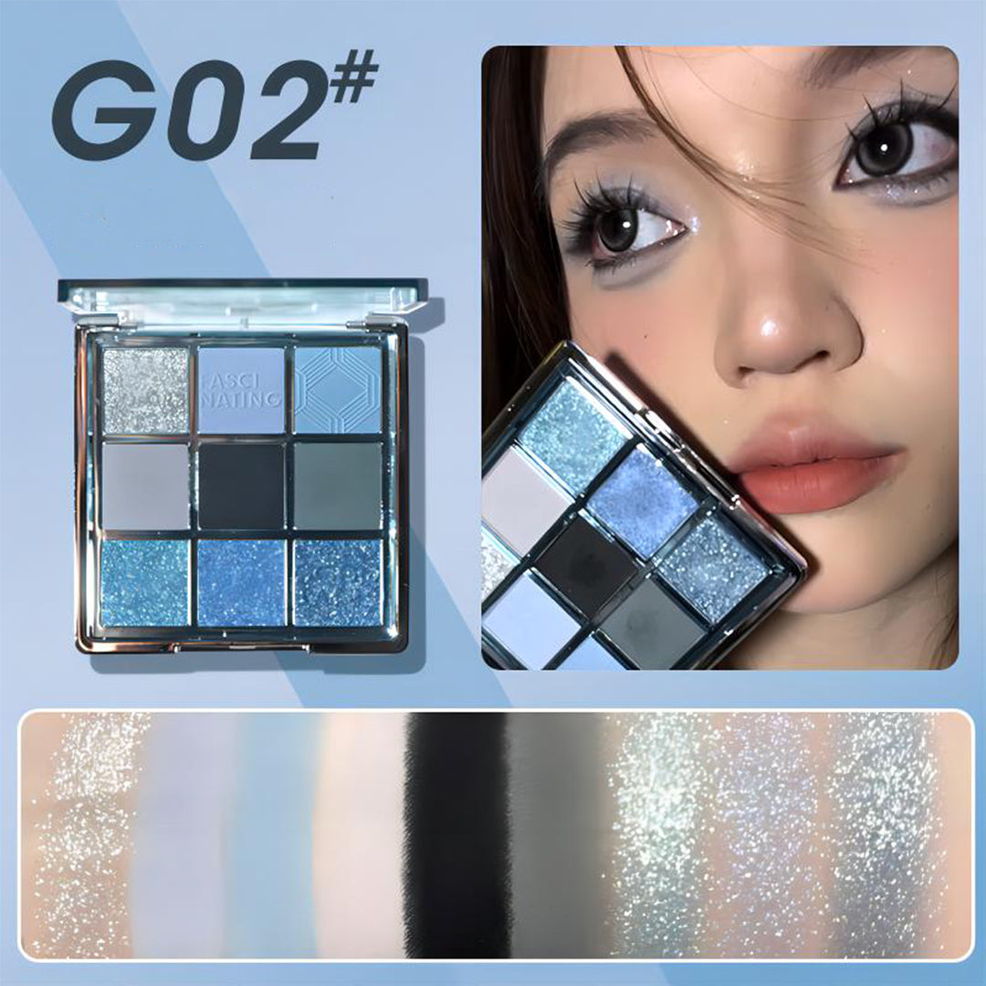 GOGOTALES Glass Nine-Pan Eyeshadow Palette