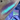 NOIRICORN Siren Scale eyeshadow swatch showing shimmering turquoise and purple pigment on skin