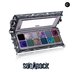 Sugarock Imprint Series 12-Color Eyeshadow Palette-#Dark Dust detail