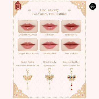 The Palace Museum Treasure Butterfly Dual-Use Lip & Cheek Balm