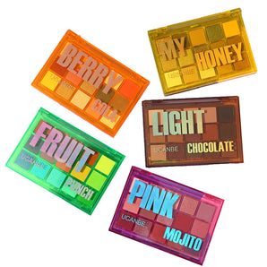 Ucanbe Fruit Punch 15-Color Palette de fards à paupières style #Fruit Punch