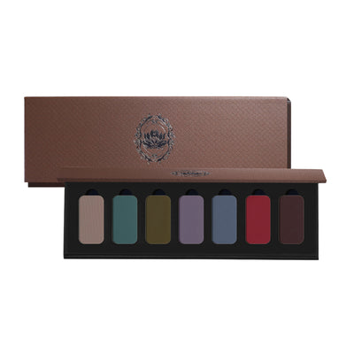 YIZHI Cloud Garden Seven-Color Eyeshadow Palette – #05 Bai Zang
