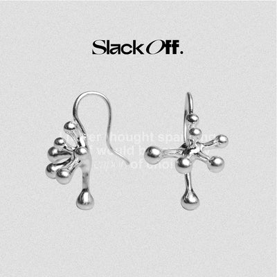 SlackOff Split Center Stud Earrings