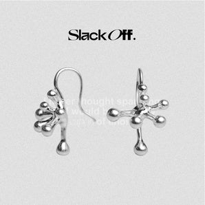 SlackOff Split Center Stud Earrings