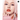 COLORKEY lipstick in shade M584 Twilight Reef with coral lip color and model close-up