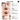 Infographic showing 3 steps for mascara application: curling, brushing with different comb sides for natural or clustered loo