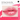 C04 lip color 火树星雨 shown as a glossy pink lip with fine gold sparkle