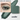Shellwe Makeup Cavalier single eyeshadow pan with green eyeshadow swatch and eye makeup close-up