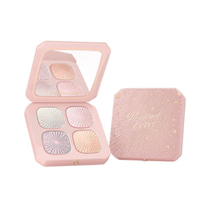 Passional Lover Padparadcha Gemstone Chameleon Highlighter Palette