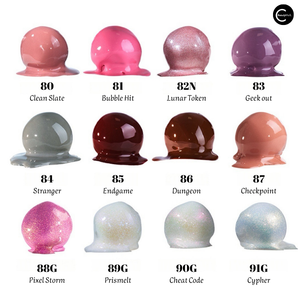 Kaleidos Lunar Arcade Electro-Gloss Lipstick style #81 Bubble Hit