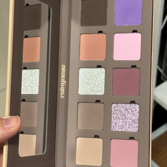 ROINGNEAO 10-Color Rebuildable Eyeshadow Palette – #Fogcore Diffusion style #Fogcore Diffusion