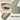 Shellwe Makeup Fading Memories single eyeshadow pan with a muted sage green shade and eye makeup swatch