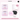 FLORTTE pink oil-blotting paper set with two boxes, pig compact, and black powder puffs
