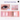 MISPY DREAM G03# Wild Rose eyeshadow palette with pink-toned shades and eye look swatches