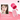 Heaven Pink M03 blush bottle with applicator beside a model wearing the shade