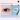 JUDYDOLL G03 blue single eyeshadow compact and glittery blue eye swatch