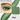 Shellwe Makeup Lollipop single eyeshadow in a green pan with green eye makeup swatch and eye look