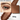 Shellwe Makeup Lullaby single eyeshadow pan with brown swatch and eye makeup close-up
