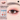 Four-pan Peach Milk Coffee eyeshadow palette with a close-up eye makeup look