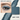 Shellwe Makeup Paper Crown single eyeshadow compact with blue-gray powder swatch and eye makeup close-up
