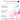 Lip mask marketing graphic with pink and blue gel textures and Chinese text