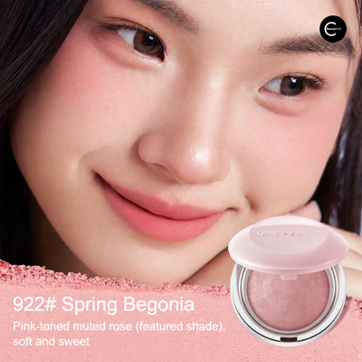 SPENNY Soft-Matte Baked Blush Face Powder