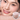 SPENNY blush in shade 923 Autumn Water Apricot shown on a model with an open compact