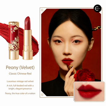Pouch The Palace Museum リップカラー 口紅 セット 中華 PALACE MUSEUM Flower Goddess Lipstick Gift Set – CbeautyMall.com