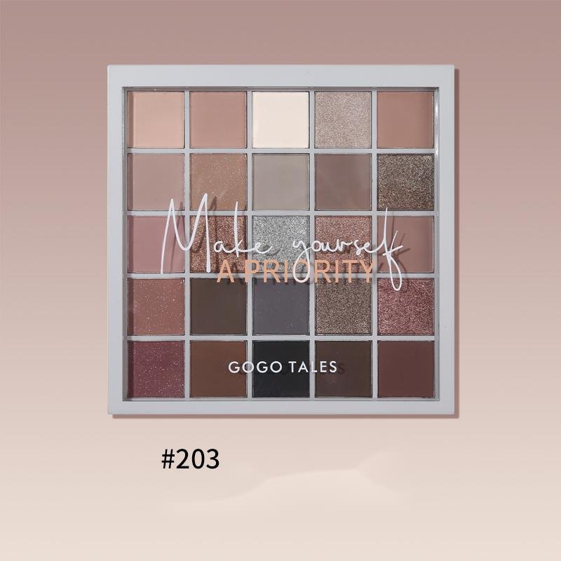 GOGOTALES25 Color Matte Pearly Eyeshadow Palette - CbeautyMall.com