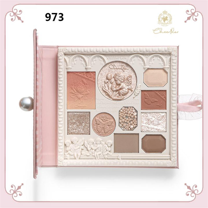 CHEERFLORAngel Embossed Eyeshadow Palette - CbeautyMall.com