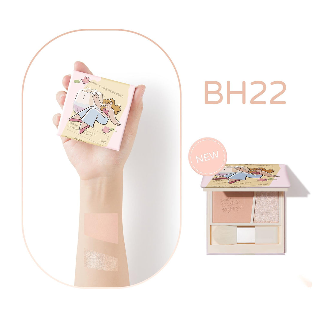 NONO NOTESBlush Highlighter Palette - CbeautyMall.com