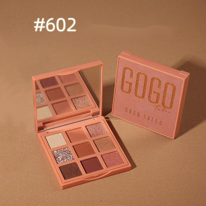 GOGOTALESChristmas Chocolate Matte Pearl Glitter Eyeshadow Palette - CbeautyMall.com