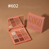 GOGOTALESChristmas Chocolate Matte Pearl Glitter Eyeshadow Palette - CbeautyMall.com