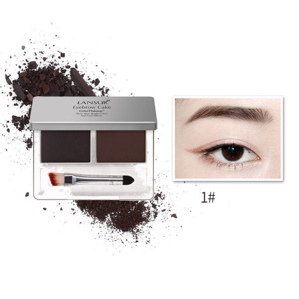 LANSURDouble Color Long-lasting Eyebrow Powder - CbeautyMall.com