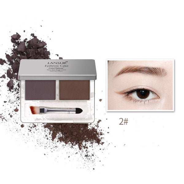 LANSURDouble Color Long-lasting Eyebrow Powder - CbeautyMall.com