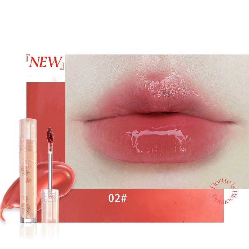 FLORTTE  First Kiss Series Glossy Lip Gloss –