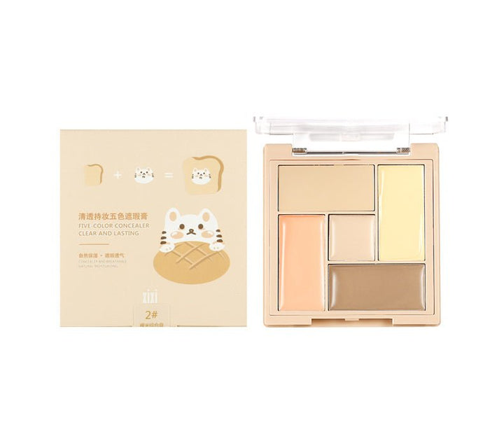 xixiFive-Color Concealer Clear And Lasting - CbeautyMall.com