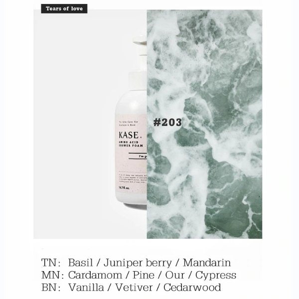 KASEFragrance Amino Acid Shower Foam - CbeautyMall.com